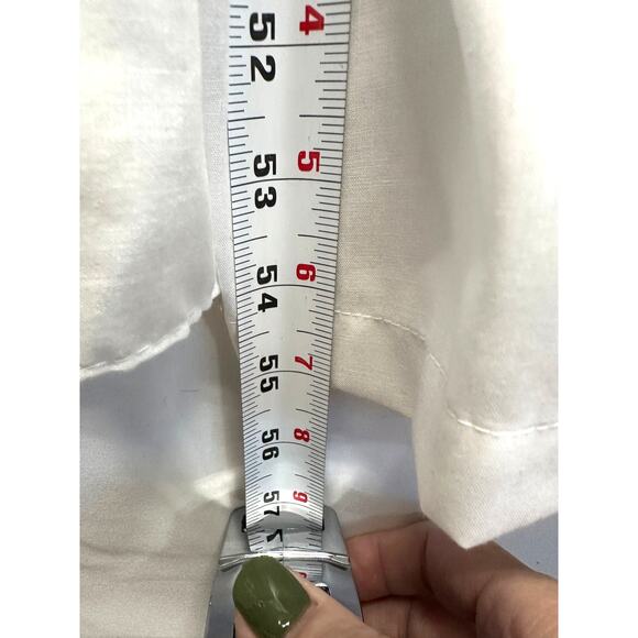 Vintage Gilead White Embroidered Nightgown & Robe Set Medium Cottagecore Lace - Picture 13 of 16